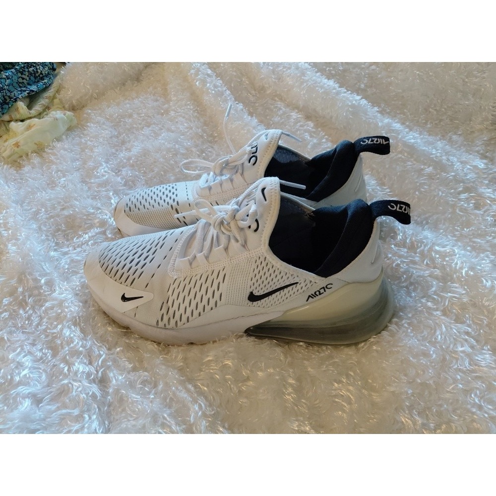 Nike Air 270 White Women's 8.5 Running Shoe, Used Twice - Picture 2 of 6